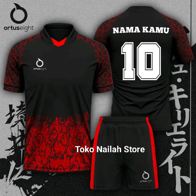 (CUSTOM DEWASA GRATIS) baju bola baju futsal baju cowok cewek cocok kaos remaja terbaru jersey bola sepak jersey untuk olahraga nyaman 6