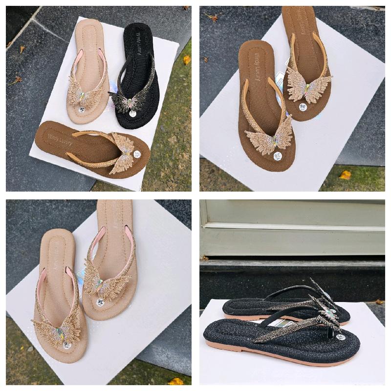  Dép kẹp bướm soàn lên chân xinh xắn cho các chị em size từ 35-39 Nữ Shoes charm girl 