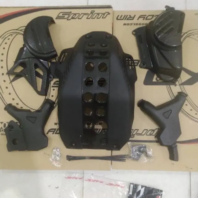cover engine crf 150 full pelindung mesin crf full 0