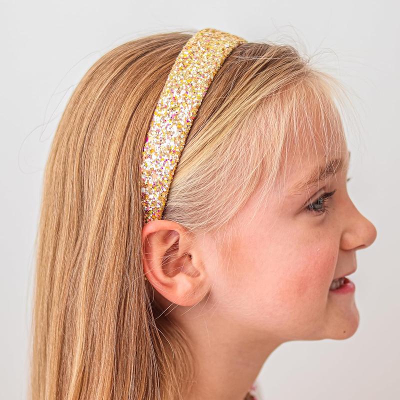 FAT HAIR TIE STEEL BLUE STRIPE FAT HAIR TIE STEEL BLUE STRIPE