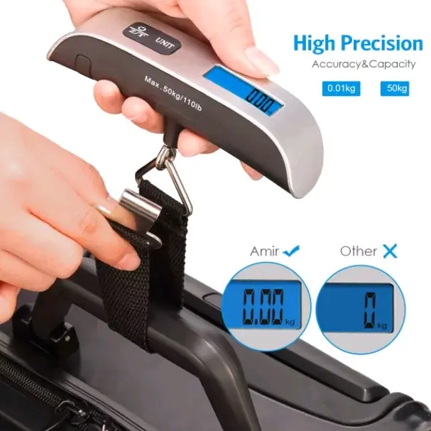 TIMBANGAN DIGITAL KOPER TRAVEL MAX 50 KG