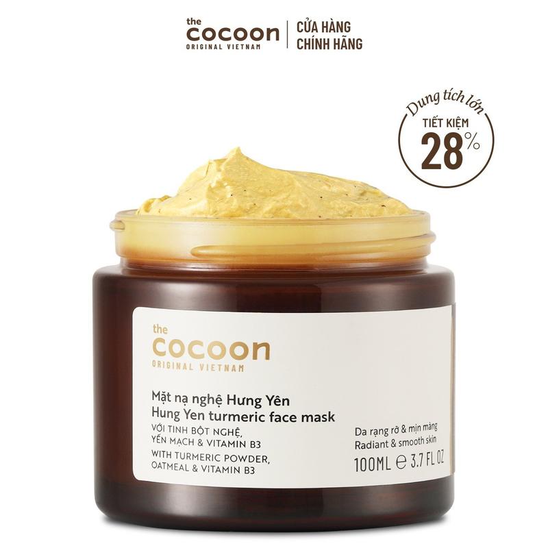 Bigsize - Mặt nạ nghệ Hưng Yên Cocoon giúp da rạng rỡ & mịn màng 100ml