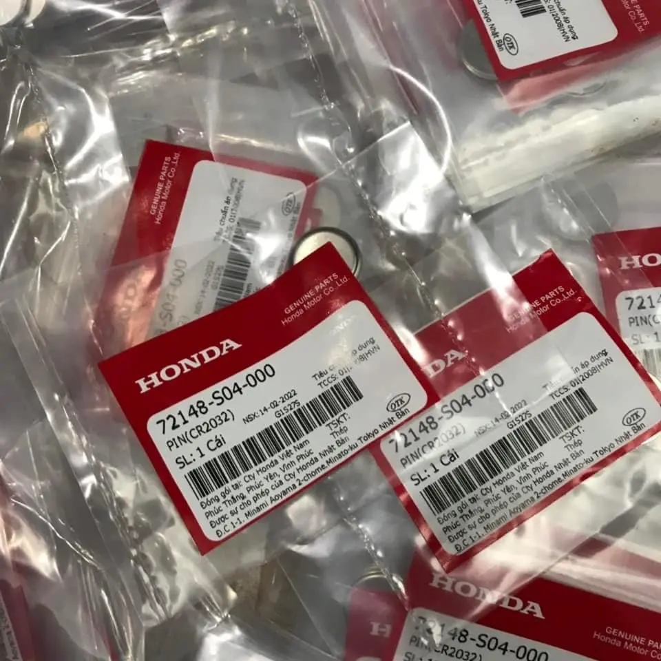 Pin Chìa Khoá Điều Khiển Smartkey xe Hon.da Remote SH, VISION, AIRBLADE, LEAD, SH MODE, PCX... Smartkey