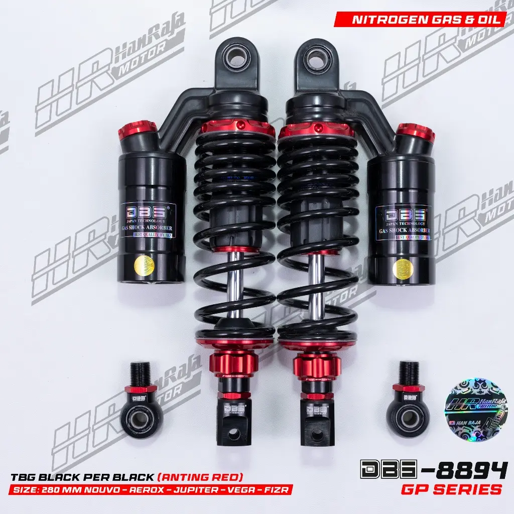 Shockbreaker DBS 8894 GP Series 280mm/340mm AEROX 155, NOUVO Z, NMAX 155 LAMA, PCX 150, PCX 160