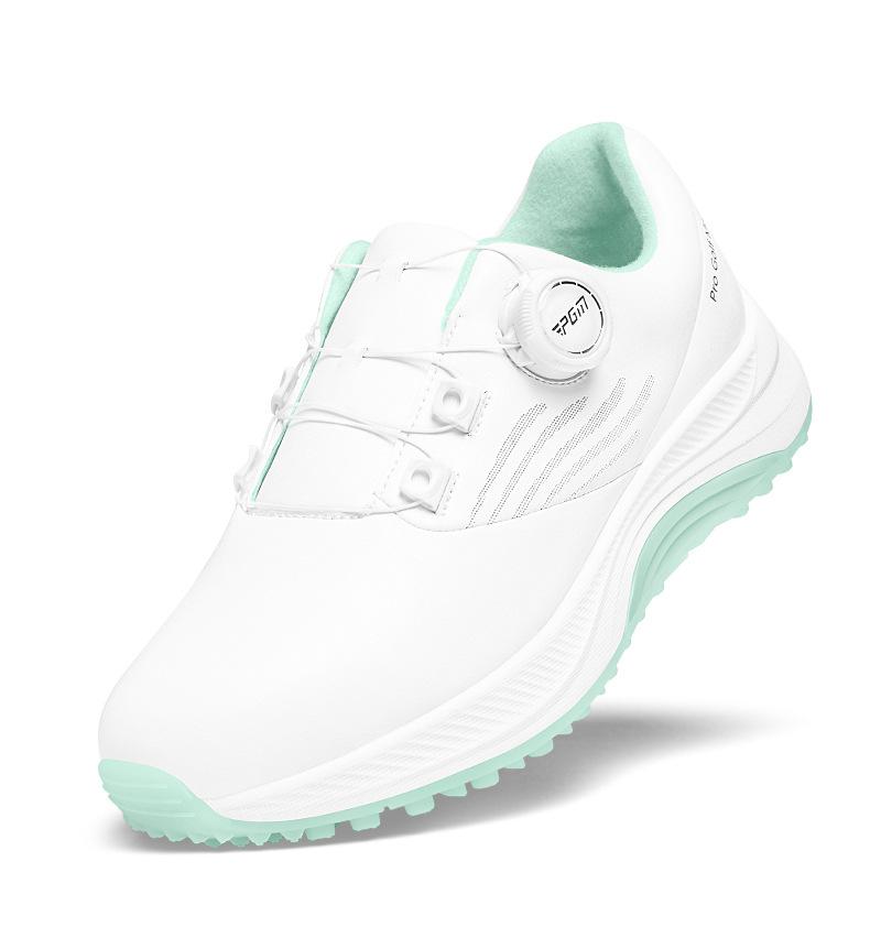Product Introduction of [PGM] Golf Shoe Summer Women's Shoes Waterproof Knob Women's Sports Shoes Non-Slip Shock-Absorbing Lightweight Nail-Free Shoes Xz383 26