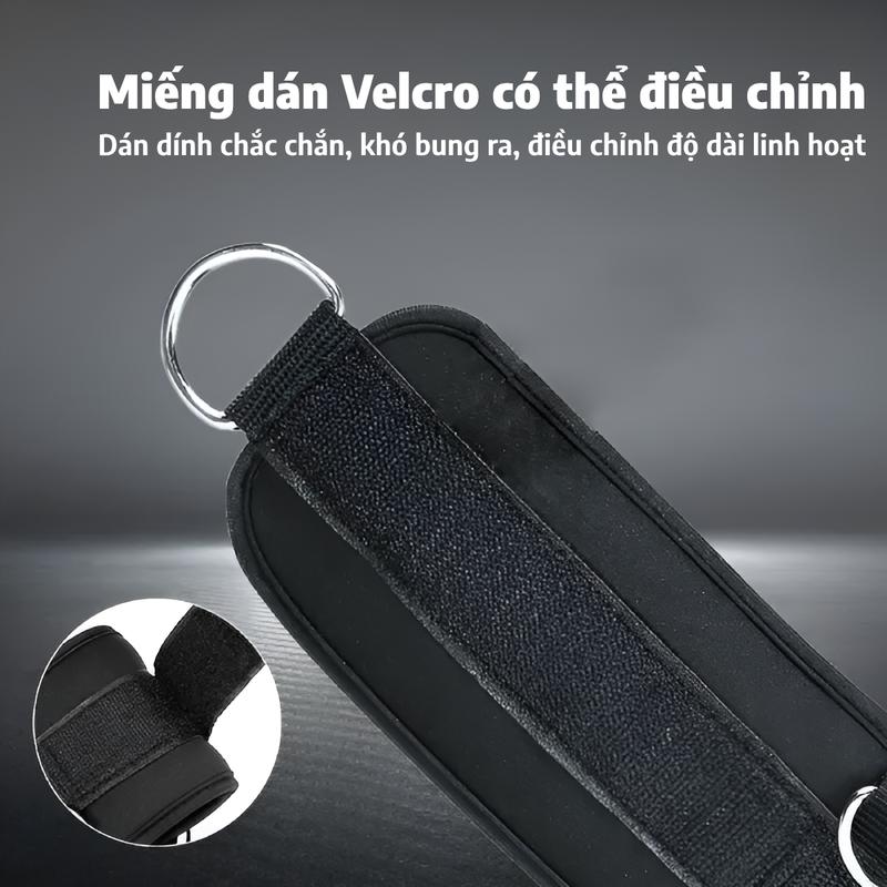 Product Introduction of Quấn cổ chân tập gym,hỗ trợ luyện tập mắt cá chân,bàn chân và chân,vòng chữ D điều chỉnh linh hoạt,dùng trong phòng tập thể dục 2