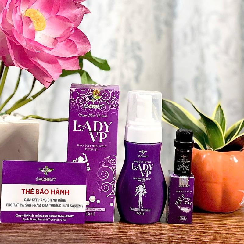 Dung dịch vệ sinh Tạo bọt SACHIMY tặng 1 Nước hoa vùng kín Sexy All Day kèm phiếu bảo hành