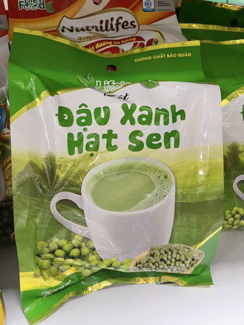 Product Introduction of Bột đậu xanh hạt sen Life's Food có đường uống liền - Bịch 300g (12gói x 25g) 8