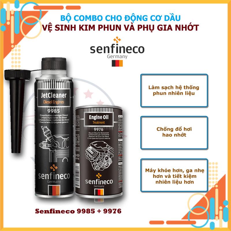 Máy Dầu 9985+9976 Combo Vệ Sinh Kim Phun Và Phụ Gia Nhớt Bảo Vệ Động Cơ