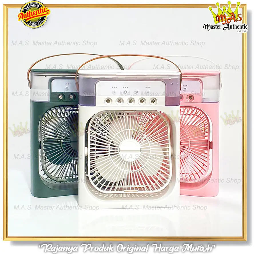 Air Cooler Fan AC Mini Kipas Penyejuk Air Conditioner Humidifier