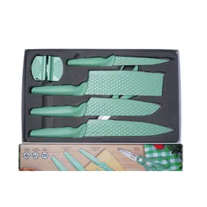 Kirin Stainless Steel Knife Set (6 pcs) / Set Pisau Dapur