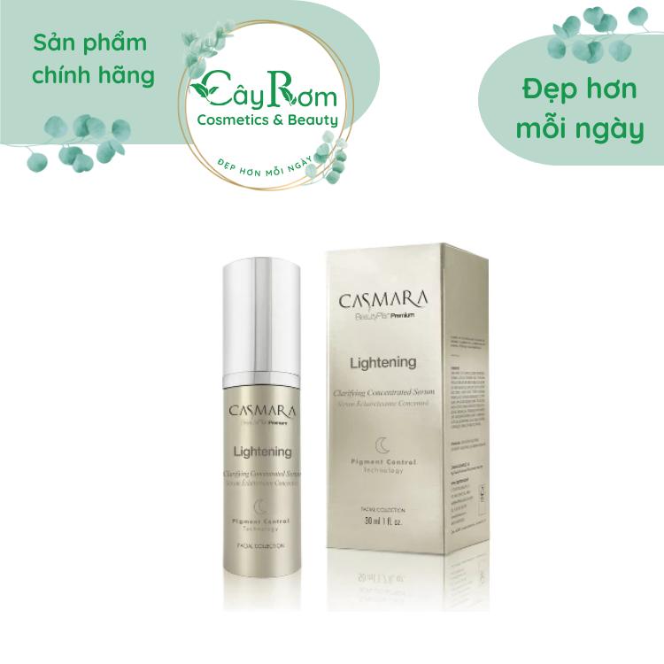  CASMARA 30ml  Serum Dưỡng Trắng Mờ Nám Ban Đêm CASMARA Clarifying Concentrate 