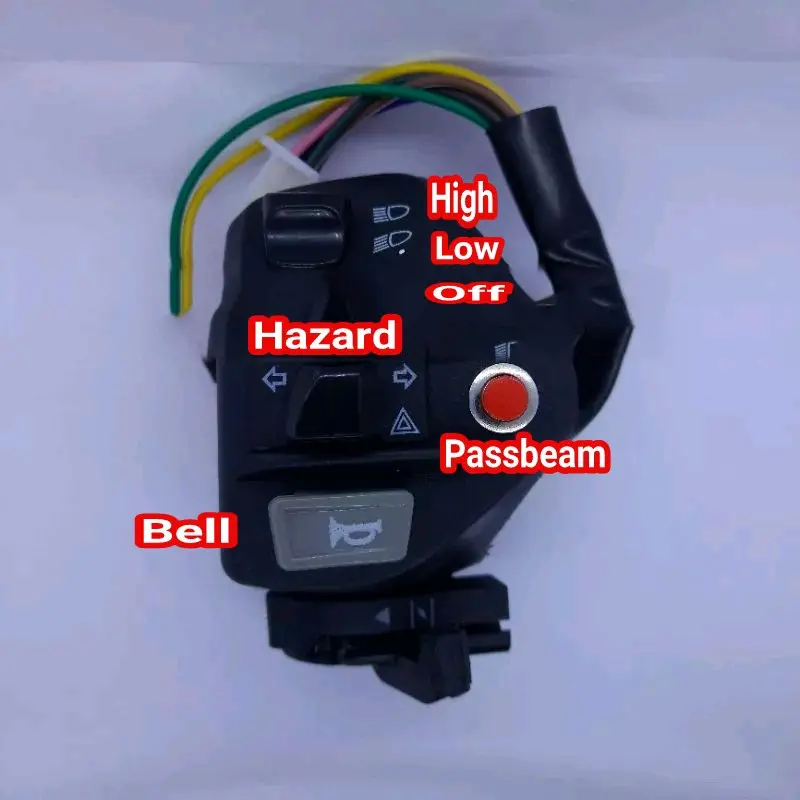 Saklar Kiri Mio Series/Jupiter MX Costum Hazard On-Off Passbeam