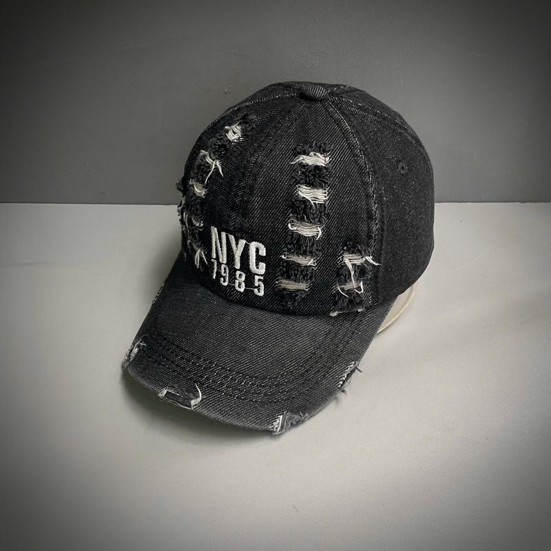 Nón kết Jeans mềm wax rách thời trang 3 màu nam nữ xu hướng MS336