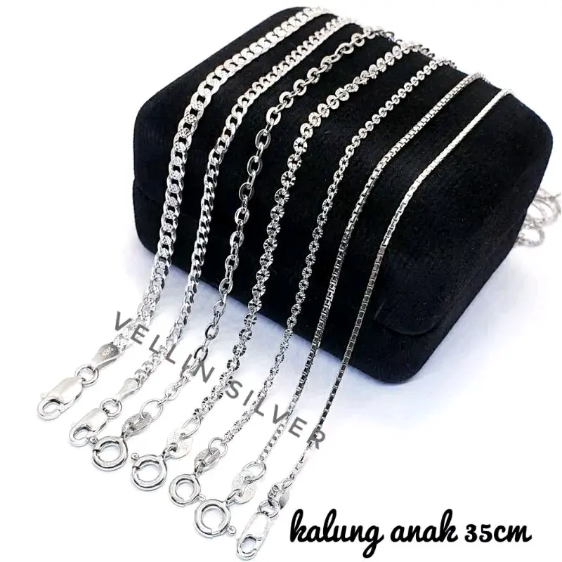 Kalung Perak Anak Silver 925 Asli / Kalung Anak Balita