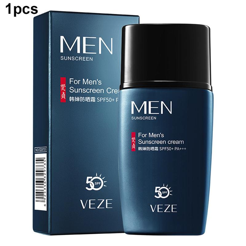 Kem Chống Nắng Nam, Fanzhen, Kem Chống Nắng Hàng Ngày, Với SPF 50 + PA + + +, Bảo Vệ UVA / UVB, 45g, Kem Dưỡng Da Chống Nắng Và Ẩm, Thích Hợp Cho Da Mặt Và Cơ Thể, Kem Bảo Vệ Da, Kiểm Soát Dầu, Dưỡng Ẩm, Kem Chống Nắng Mặt, [Ưu Đãi Mua 1 Tặng 1] 8