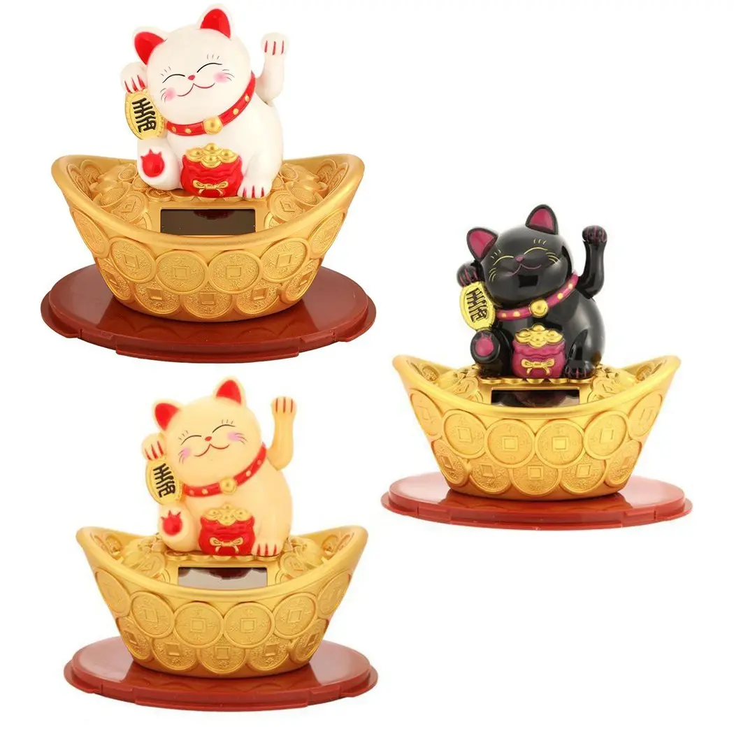 Lucky Cat Lucky Cat Wealth Waving Hand Fortune Welcome Craft Shop Hotel Decor