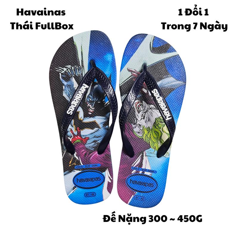  BATMAN War JOKER Dép Kẹp Havana Full Box Đế Nặng Đi Biển_Du Lịch_Đi Làm_Dép Kẹp_Dép Xỏ Ngón_Dép Tông_Dép Lào Nam Đế Bằng DéP 