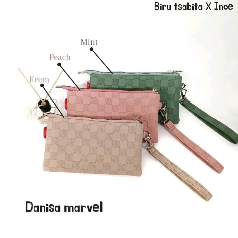 Dompet Wanita Pouch Danisa Marvel By Inoe 7