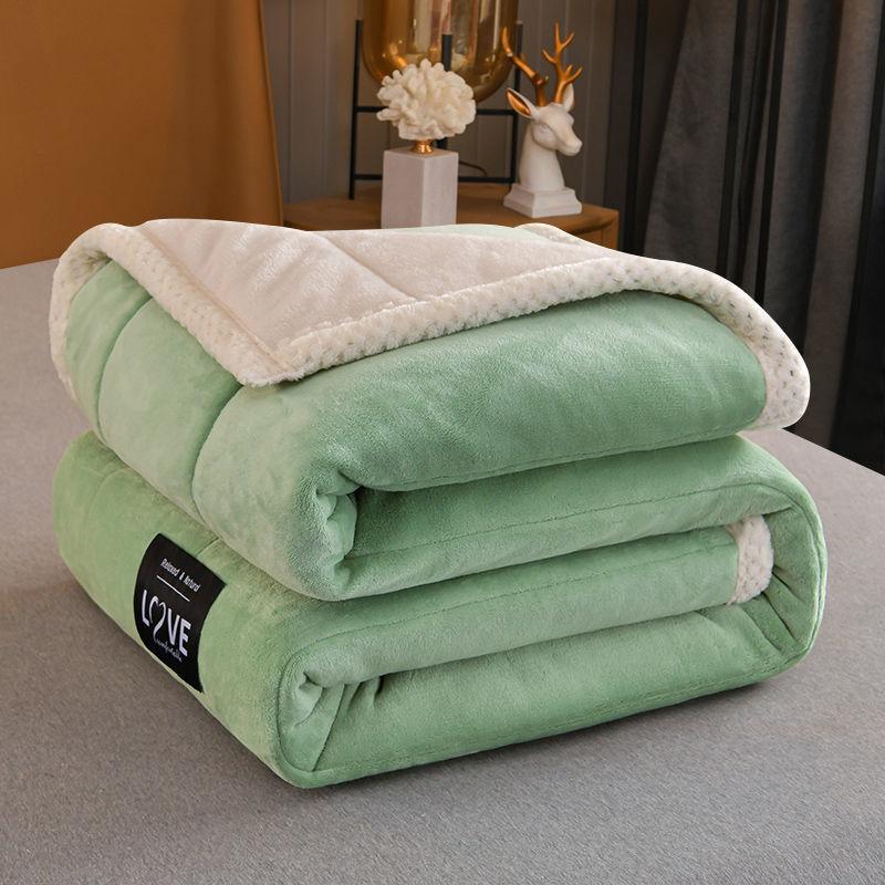Product Introduction of Chăn, Ba Lớp, Lót Lông Cừu, Chăn Dày, Chăn Nhung Hai Mặt, Thích Hợp Cho Mùa Thu Và Mùa Đông, Làm Bằng vải lông cừu Berber, Có Thể Được Sử Dụng Làm Ga Trải Giường, Ấm Áp, Lý Tưởng Cho Ký Túc Xá 22