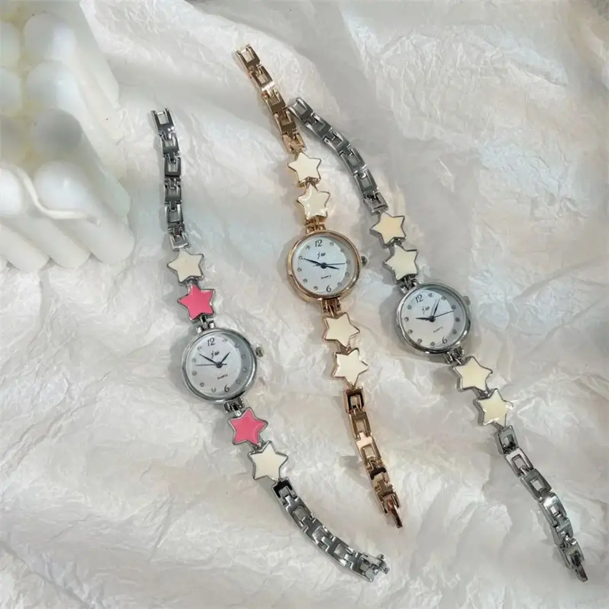 Cute Star Moon Chain Watch Japanese Korean Simple Fashion