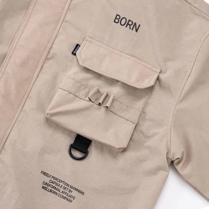 Wellborn Crease Jacket Stone 4