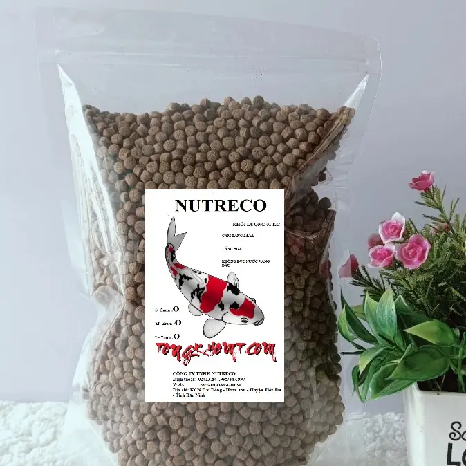 Cám cá koi Nutreco 5 kg - 5 túi HÀNG CHÍNH HÃNG 4