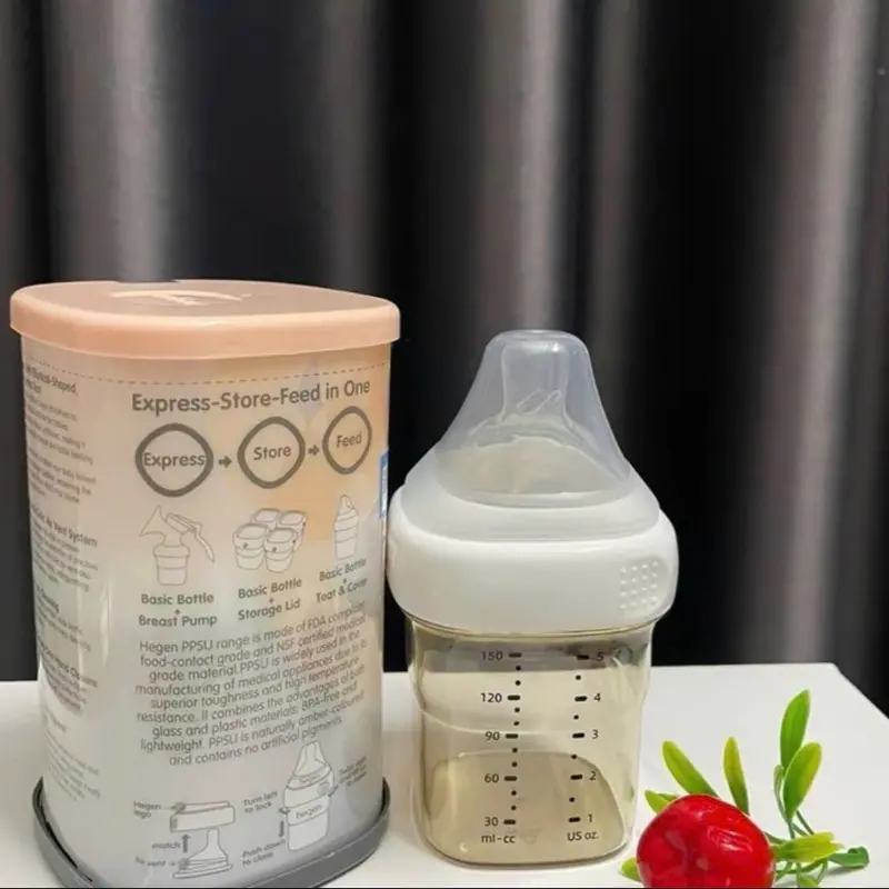Bình Sữa HG Vuông Núm Ty Mềm 60/150/240/330ml