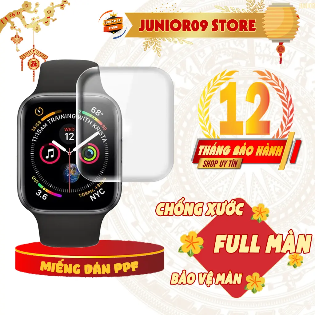 Miếng Dán PPF Full Màn Cao cấp cho đồng hồ