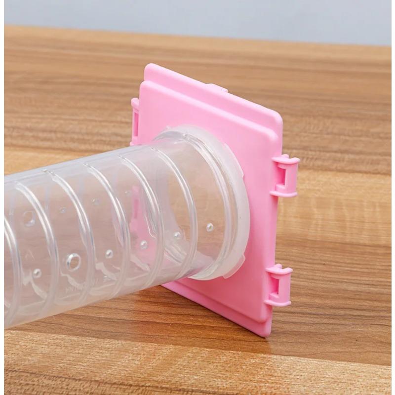 Product Introduction of 8 Pcs/set DIY Hamster Tunnel Toy Pet Sports Training Pipeline Transparent Runway Toy Pet Hamster Game for Small Animal Accessori 7