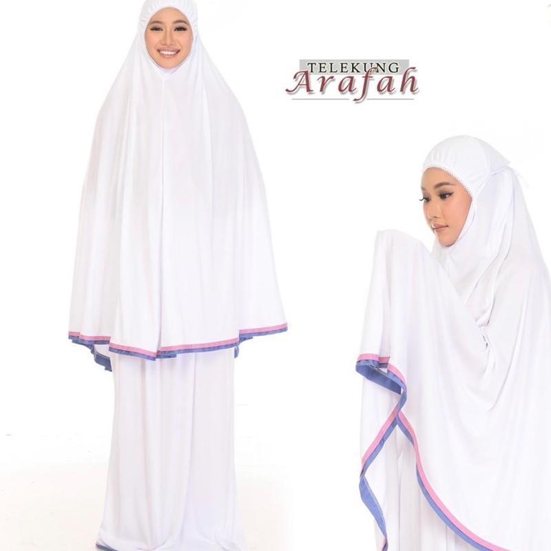 Telekung Arfah dewasa/ telekung kosong/ telekung plain/ telekung /telekung murah/ ready stock by Ar Modest Wear Attire Lace Ibu Dewasa 7
