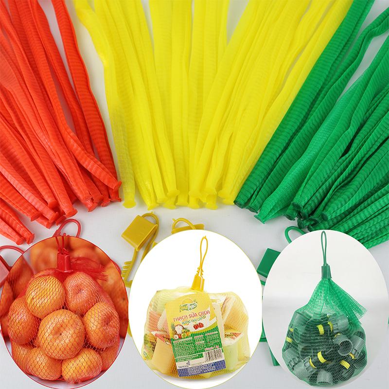 Túi lưới đựng trái cây, túi lưới đựng hành tỏi, túi lưới đựng bánh kẹo các loại, đủ Size, đủ màu, túi lưới có nút và không nút - Nhiều màu khách notes màu khi chọn đặt mua Chống Bụi