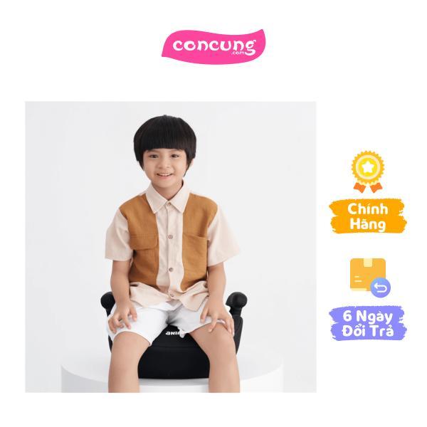 Ghế ngồi ô tô cho bé Animo Comfy Isofix 125-150cm i-size K11 Coal booster