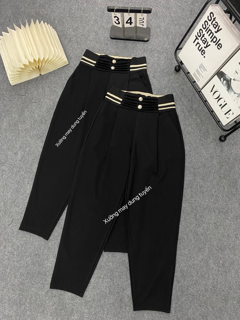 Product Introduction of Quần baggy chất liệu UMI Hàn cao cấp , ghen bụng che khuyết điểm cho các chị e. Lên dáng siêu xinh mã 01 Nữ Women Pants Nhung 3