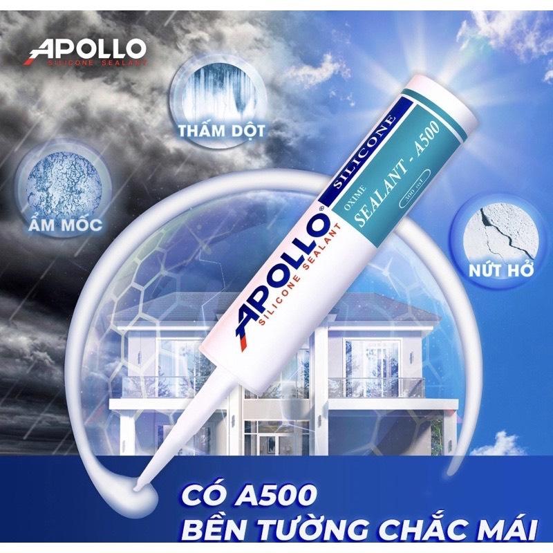 Product Introduction of Keo Apollo A500 chuyên dùng thi công nhôm kính, chống thấm chống đột, dán hầu hết vật liệu 1