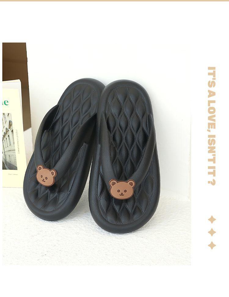 Product Introduction of Dép Xỏ Ngón, Đế Mềm, Dành Cho Nữ, Hàng Mới Về Mùa Hè, Thiết Kế Hình Gấu Dễ Thương, Đế Dày, Chống Trượt, Thích Hợp Đi Biển Và Ngoài Trời DéP Shoes GiàY 7