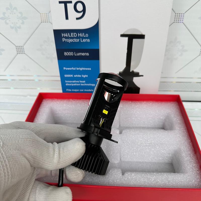 Led bi cầu T9 siêu sáng ( Loại Tốt ) chân h4 bảo hành 24 tháng Lắp Các Dòng Xe Wave 2006 Tới 2023 , Vision , Ab110,SH,Click,Noza,Grand,Ex135-150......Đèn Pha