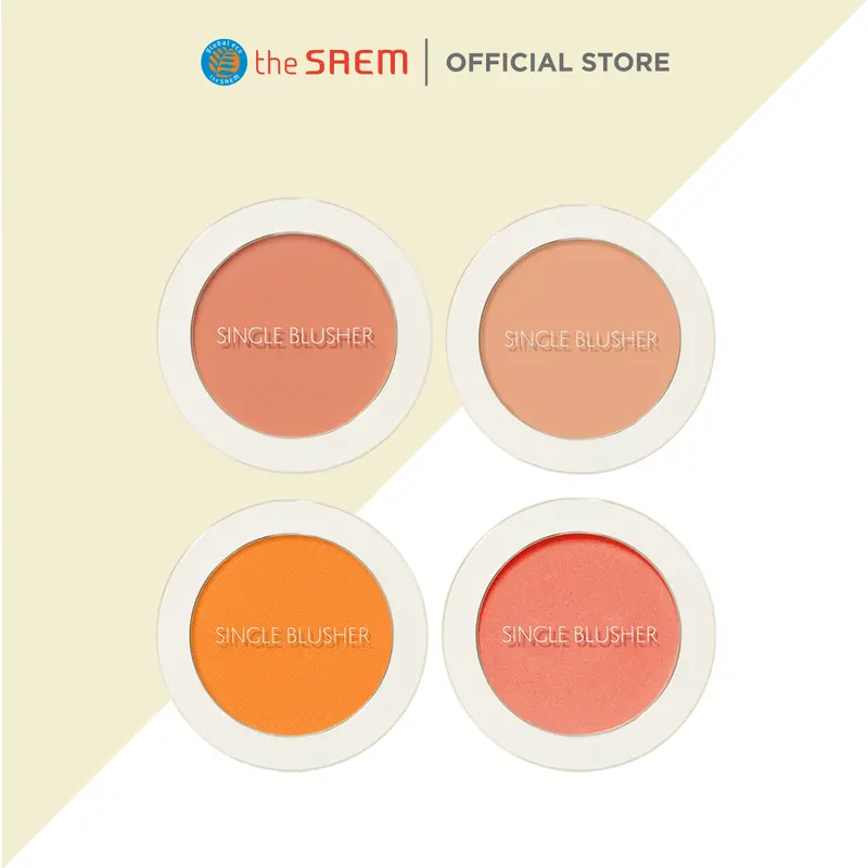 Phấn má hồng The Saem Saemmul Single Blusher (5g) phấn  má phấn  má  hồng glowtint 2