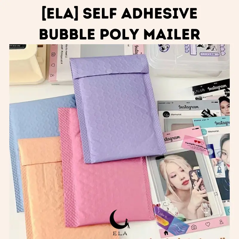 [ELA] 13*18cm Self Adhesive Bubble Poly Mailer