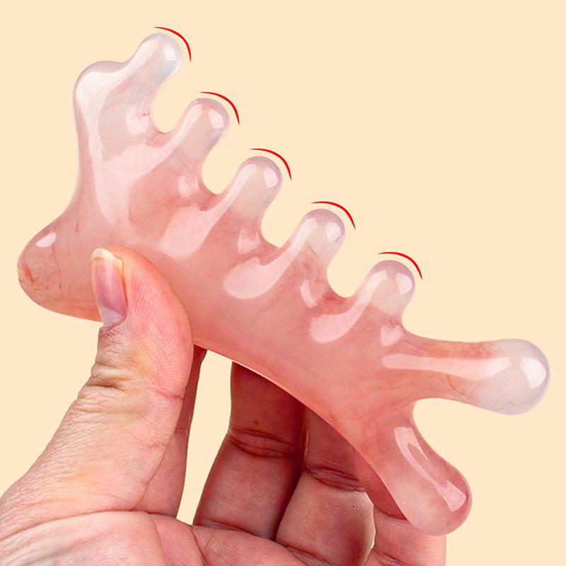 Product Introduction of Lược Mát Xa Bấm Huyệt Cơ Thể, Chất Liệu Nhựa, Lược Răng Năm Rộng, Chống Tĩnh Điện, Lược Chải Tóc Mịn 21