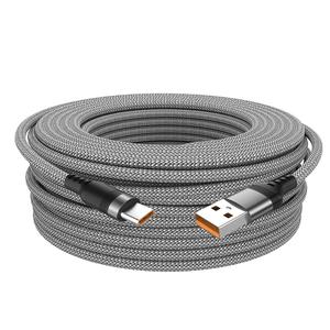 Cable de carga y datos USB a Tipo-C, Cable de carga de 5A 2V, Cable de carga rápida universal para Xiaomi, Samsung, Consolas de juegos, VR