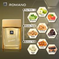 Gambar Romano Eau De Parfum 100ml | Parfum Pria Wangi Maskulin | Mewah, Segar & Tahan Lama LongLasting dari wiprounzaid Kota Administrasi Jakarta Barat 5 Tokopedia