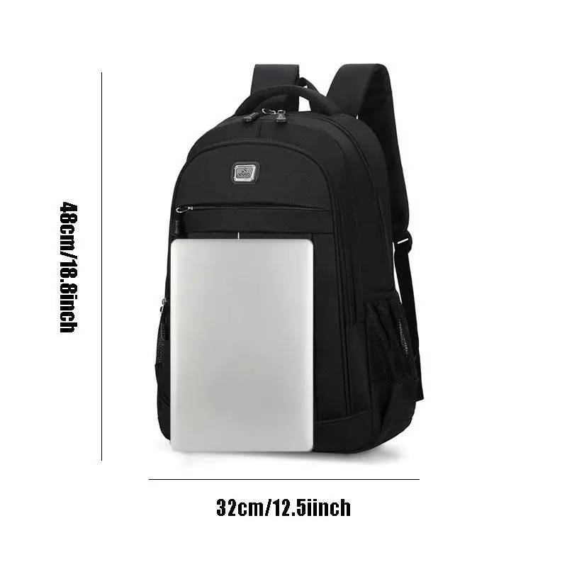 Casual Large Capacity School Bag, 1 Count Lightweight Breathable Sports Backpack, Outdoor Accessories for Students School Camping Hiking Picnic Travel 1