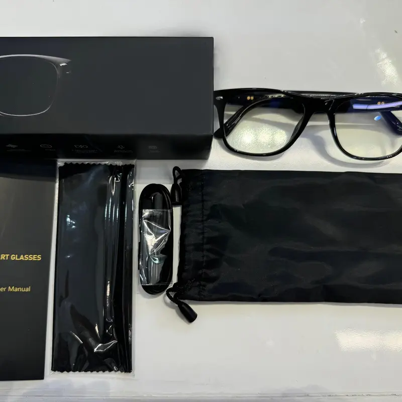 Fashionable Music Glasses with Intelligent Touch Control, Bluetooth-compatible Wireless Smart Glasses, Waterproof Anti-Blue Light Glasses for Men & Women 3