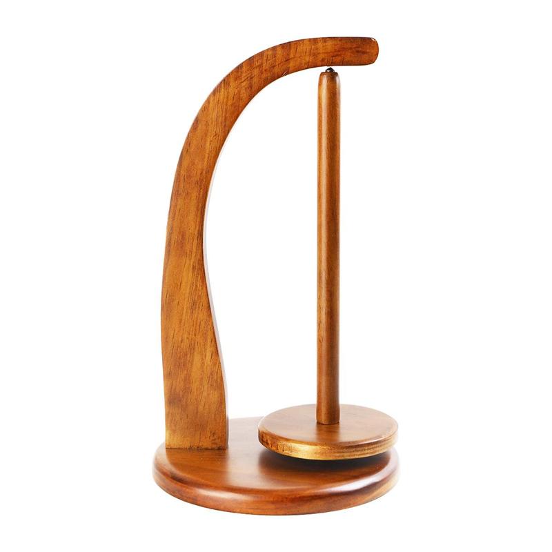 Wooden Yarn Holder Knitting and Crocheting, 1 Piece Portable Rotating Knitting Needle Stand, Sewing Supplies Crafts for Home & Sewing Room, Valentine's Day Gift 9