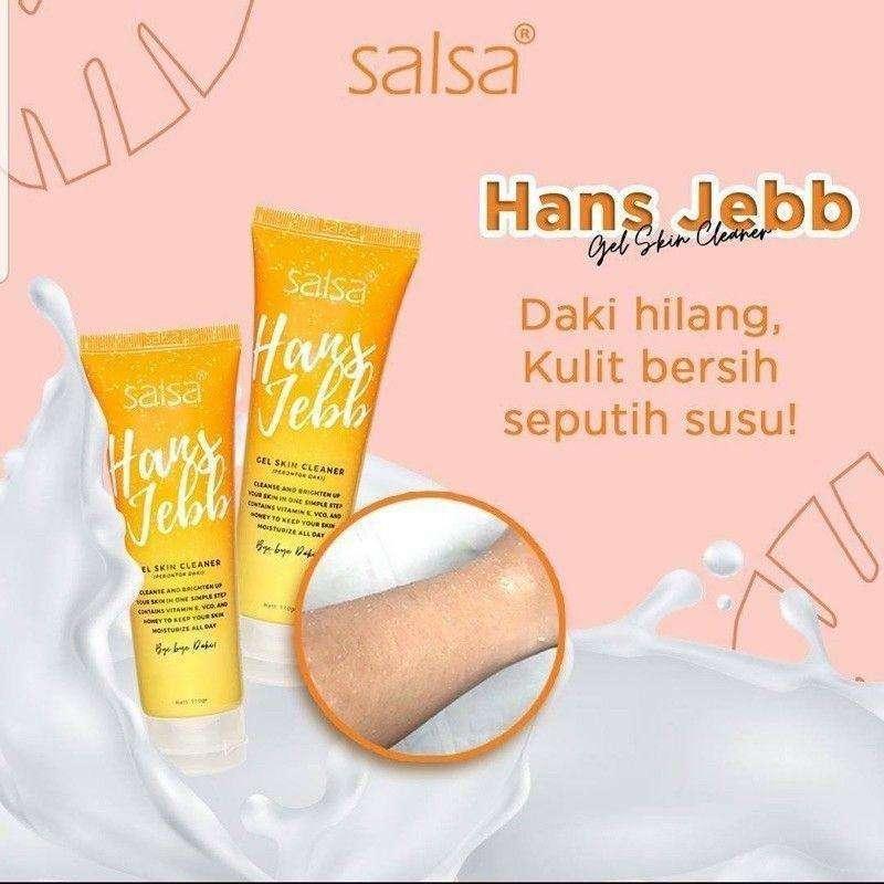 Salsa Hans Jebb Peeling Gel Perontok Daki - 110 gram Exfoliasi Ketiak Kotoran Lemon 5