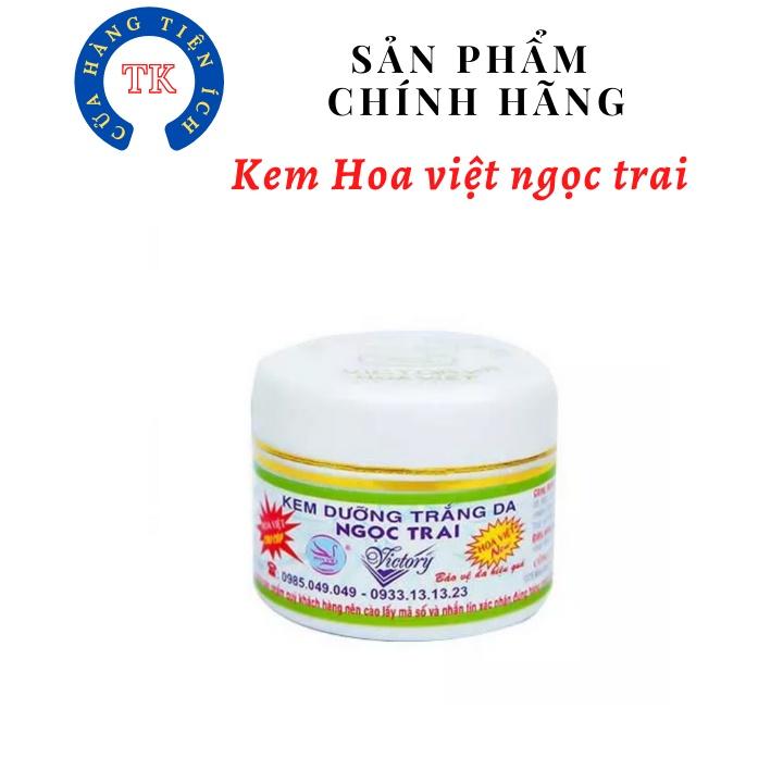 Kem Hoa Việt ngọc trai dưỡng trắng da 10g