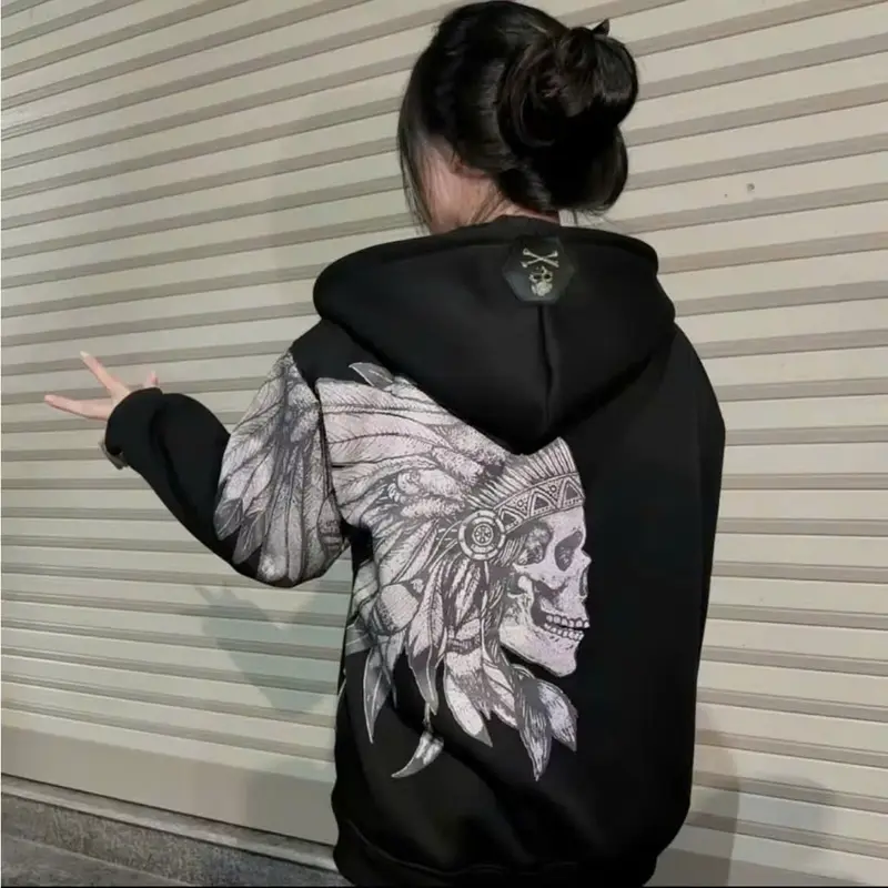 Áo  Khóa Kéo Lá Phong Thổ Dân Mẫu Mới 2024 - Áo Nỉ  Dài Tay Hot Trend Menswear Top 3