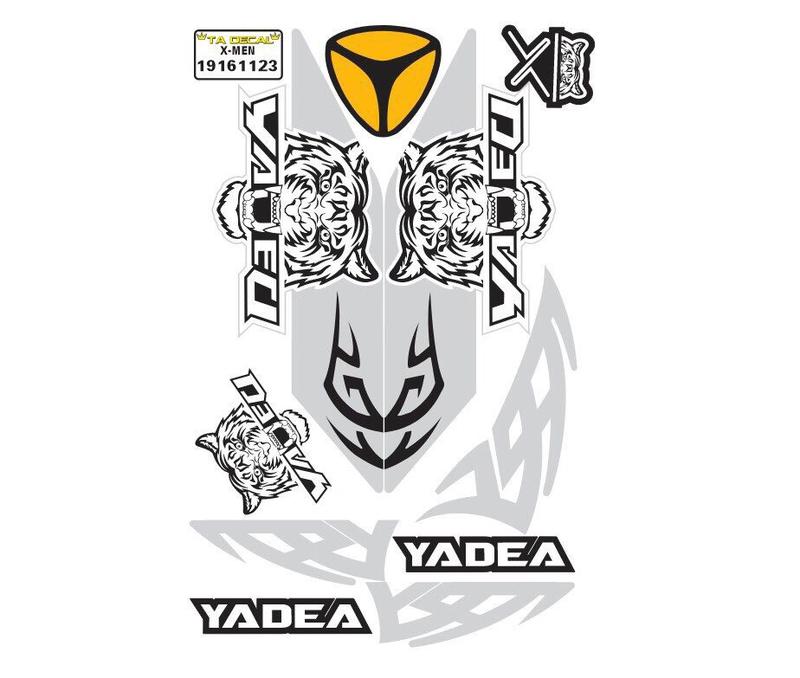 Tem xe đạp điện X Men, tem số 7 tem hổ  tem  tem chỉ đỏvà 4 lớp siêu bóng cao cấp