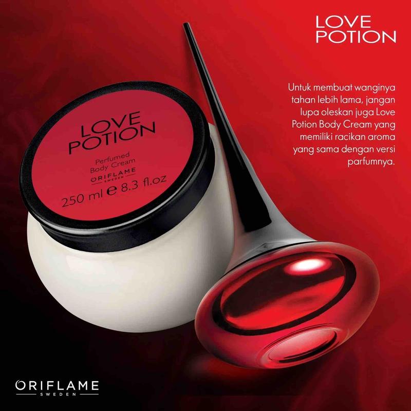PARFUM ORIFLAME LOVE POTION EAU DE PARFUM Wangi 5